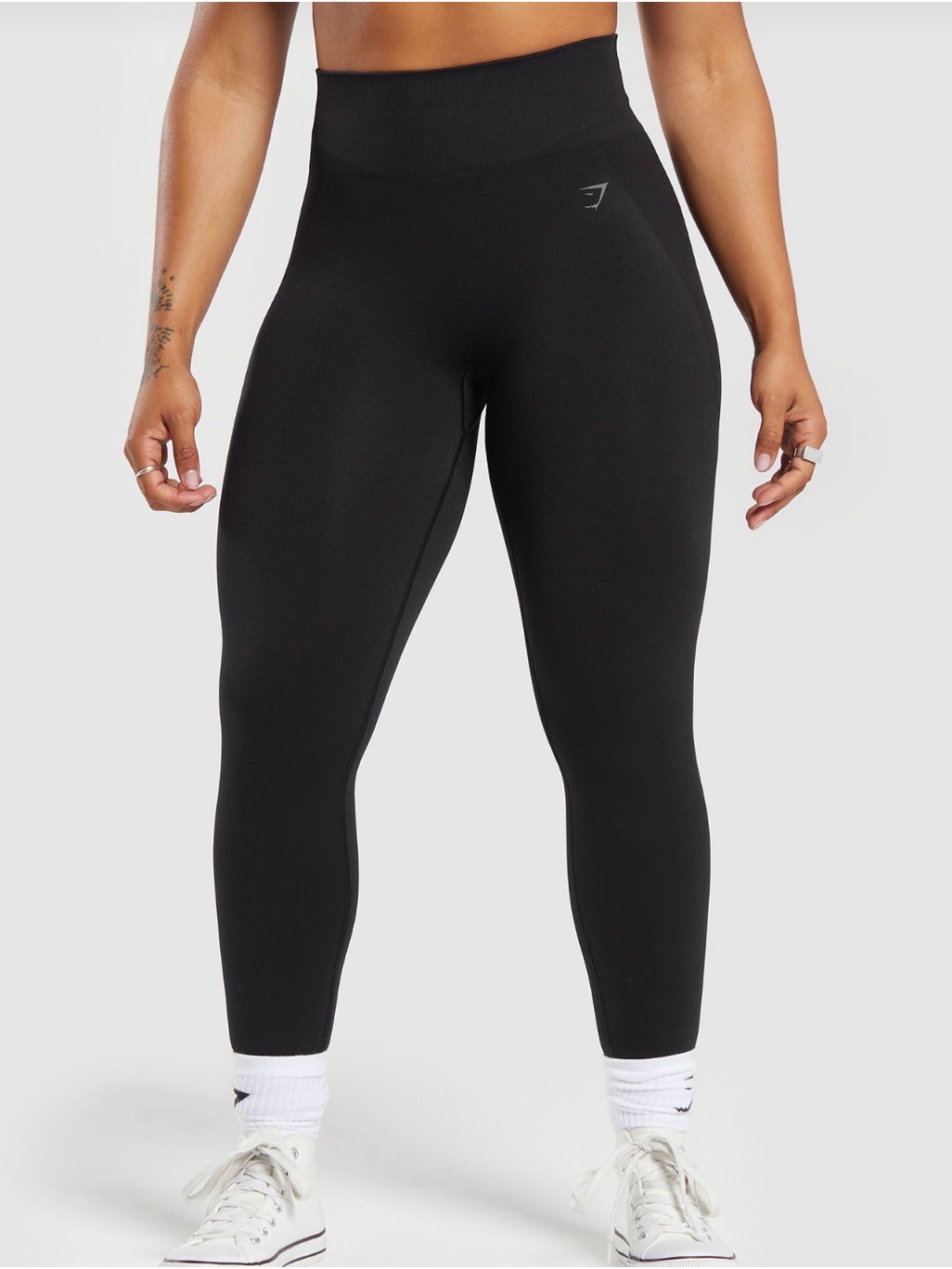 Gymshark Black High-Waist Seamless Leggings